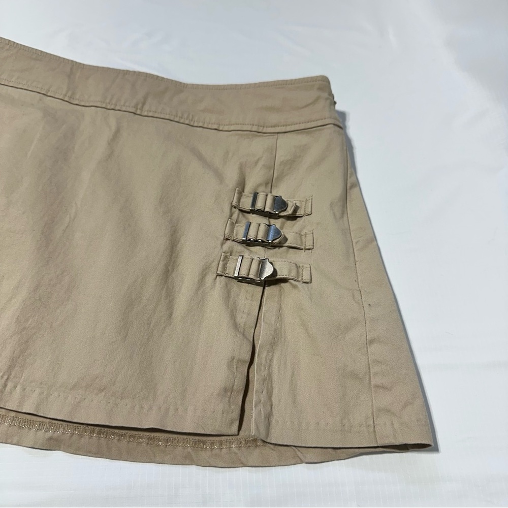 Princess Polly Beige Mini Skirt with Buckle Detail - Picture 4 of 10